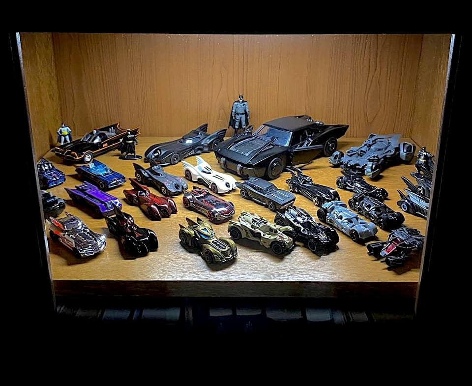 Batmobiles collection inspired by DC Comics