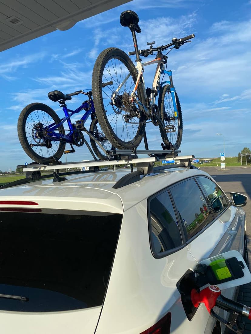 Cycling family trip