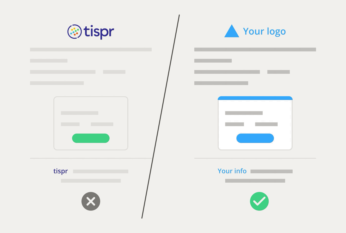 Tispr White Label feature